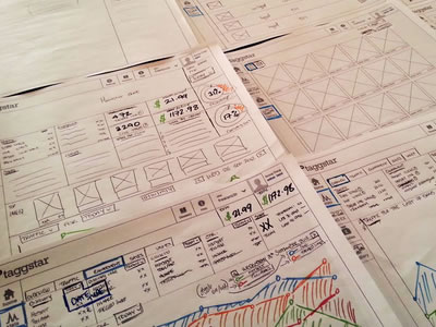 UI & Wireframe Sketches to keep you Inspired