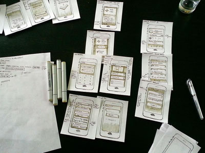 UI & Wireframe Sketches to keep you Inspired
