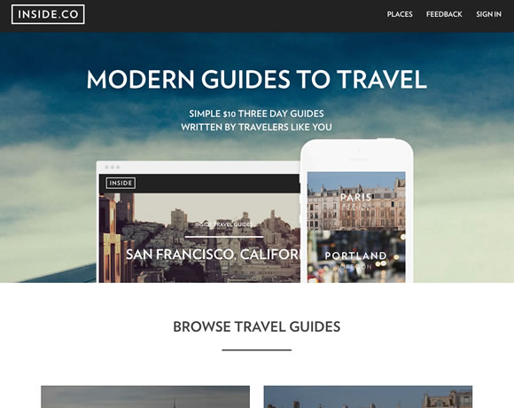 11 Inspiring Service & App Websites