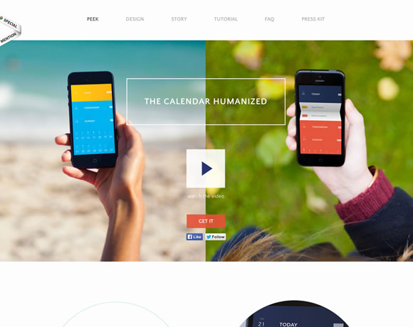 11 Inspiring Service & App Websites