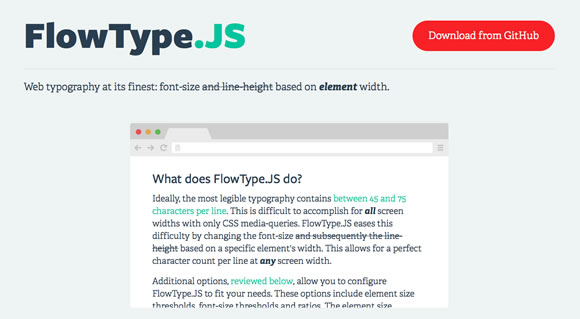 10 Super Useful Typography jQuery Plugins